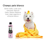 Champú Petuxe para Perros de Pelo Blanco – Blanqueador y Fortalecedor&nbsp;